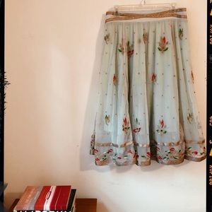 Free People Embellished Skirt